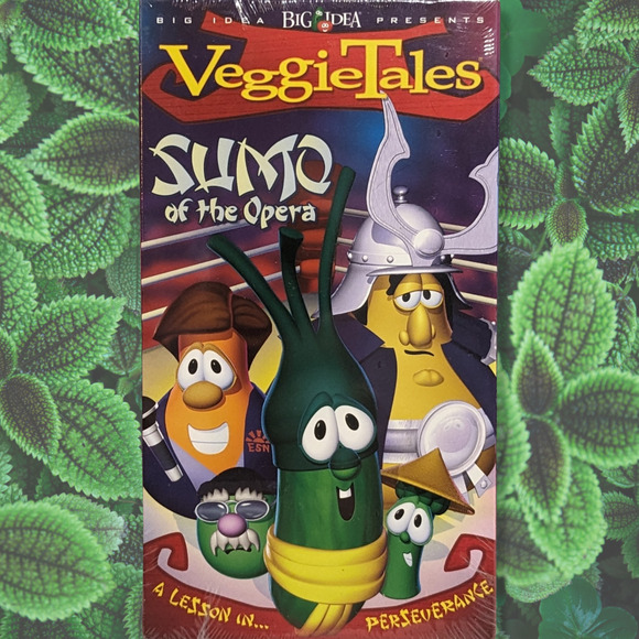 VeggieTales - Sumo of the Opera (VHS, 2004) NEW SEALED veggie tales tails - Picture 1 of 3
